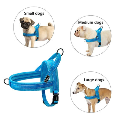 No Pull Dog Harness Leash Large Dog Pet Vest Padded Strap